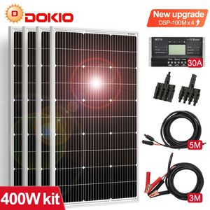 Chargeurs Anaka 18V 100W 200W 400W étanche rigide panneau solaire ensemble contrôleur pour Charge à domicile 12V batterie de voiture monocristallin chine 231120