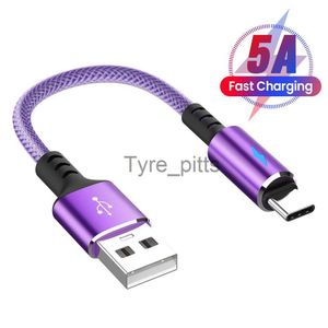Chargers/Cables 25cm Ultra Short USB Type C Cable Fast Charging Cable For Huawei Xiaom Samsung USB A To Type-C Micro USB Data Wire Cord x0804