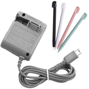 Chargers DS Lite Charger Kit, chargeur d'adaptateur électrique AC et stylet pour Nintendo DS Lite Systems Wall Travel Charging Cable 5.2V 450MA