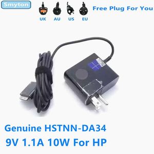 Chargers Adaptateur d'alimentation authentique AC authentique pour HP Elitepad 900 G1 1000 G2 HSTNNDA34 HSTNNLA34 805289003 9V 1.1A 10W Power Charger