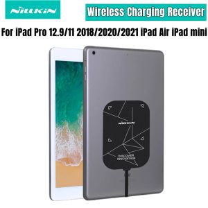 Chargers Nillkin pour iPad Pro 11/12.9 2021/2020/2018 Récepteur de chargeur sans fil pour iPad Air 4 5 10.5 / iPad 10.2 9.7 Qi Charge sans fil de fil