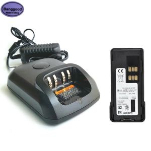 Chargers PMNN4409 2600mAh Mototrbo Impres Liion Battery + CHARGER AC pour Motorola GP328D XIR P8668 XPR7550 XPR3500 DP4800 DGP8550 Radio