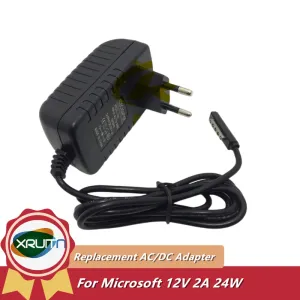 Cargador de reemplazo de reemplazo CARGADOR DE AC/CC PARA Microsoft Surface Pro 2, RT, Surface 2 Modelo de cargador 1513 12V 2A