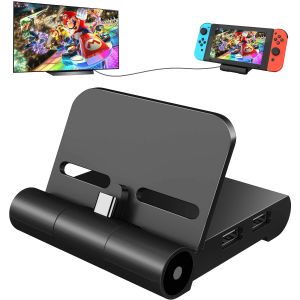 Chargers Switch TV Dock Docking Station pour Nintendo Switch Portable Charging Stand Switch vers 4K HDMI Adaptateur avec USB 3.0port