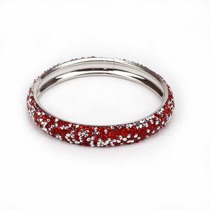 Charm Bracelet Charm Diamond Plated Bangle Colorful Love Amistad Jewelry Wholesale Diamond Bangle Bracelet