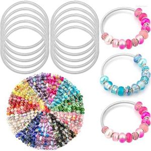 Bracelets de charme 20pcs élastiques plus 220pc