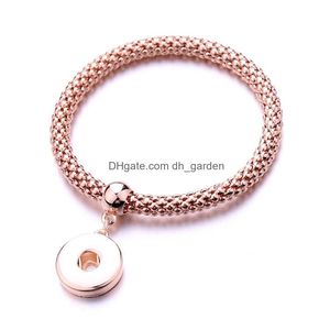 Charme Pulseiras Fábrica Vendas Diretas Moda Botão Pulseira Espiga de Milho Diy Personalidade Collocation Drop Delivery Jóias Dhgarden Dh6Ac