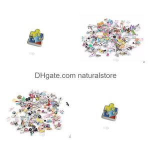 Breloques 20Pcs / Lot Médaillon Flottant De Sensibilisation À L'autisme Fit Pour Le Verre Vivant Mémoire Magnétique Bijoux De Mode Drop Delivery Résultats Compone Dhhvk