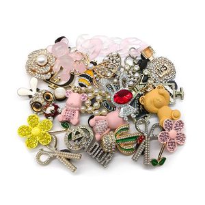 Charms Diy Luxury Metal Designer Bling For Decorations Golden Shoe Accessories Buckles Drop Delivery Jewelry Findings Components Dhpfy