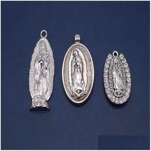 Dijes Religioso Virgen Guadalupe Medalla Porta Medallas de Nuestra Señora Entrega Directa 202 Dhdjh