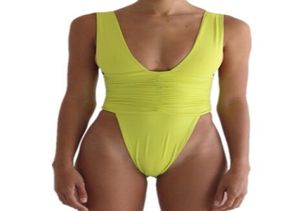 pas cher plage taille haute bikini costume grand grand plus femmes décors une pièce correspondant sexy imprimé léopard yakuda bikinis ensembles maillots de bain2125001