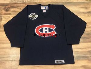 Barato personalizado Montreal Canadienses Vintage 90s CCM Center Ice Hockey Jersey Stitch agregar cualquier nombre de número HOMBRE NIÑO HOCKEY JERSEYS XS-5XL