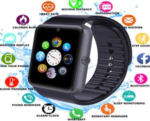 GT08 bon marché Andriod Smartwatch avec SIM Card Slot Android Smart Watch pour Samsung et Andriod Smartphones Bluetoo1603623