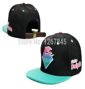 Sombreros baratos Delfín rosado snapback Gorras de béisbol Delfín rosado Sombrero strapback 2018 Nueva moda snapback hats9856080