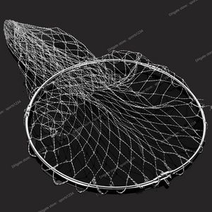 40 cm50cm 60 cm PE Nylon Fishing Nets Tackle Fishing Tackle Plegable Rhombus Mesh Holte Dipte Dip Dip Net Todo para productos de pesca Accesorios de pesca Neta