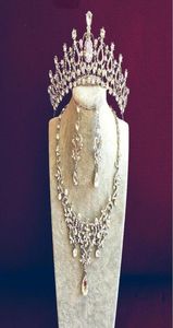 Pas cher nouveaux bijoux de mariage le magnifique Gatsby mariée demoiselle d'honneur cristal perle Bracelet ensemble bijoux de mariée perles bracelets de luxe LD01407741