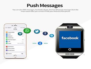 Vente pas cher montre intelligente téléphone Sport Smartwatch téléphones DZ09 Bluetooth montre-bracelet intelligente Sport bureau téléphone Mate utilisation pour Andro3333963
