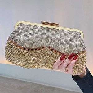 Magasin bon marché 90% de réduction sur le dîner de mariage en gros Dîner de sac à main Digne de banquet DMMAIDE HANDELDE CRISTAL RHINESTON SAG CROSSBOCK WALLETLUXUR