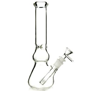 Pas cher tube droit en verre Bong diffusé Downstem Perc Percolator Bongs Dab Oil Rigs Clear Water Pipe 18.8mm Femelle Joint WP304