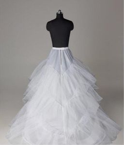 Jupons de mariage pas cher couches Tulle Crinoline pour robes robe de bal robes de mariée taille libre robes de mariée assorties sous-jupe