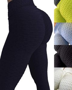 Pantalons de yoga pour femmes pas cher Leggings de sport blancs Collants push-up Exercice de gymnastique Taille haute Fitness Running Pantalon athlétique 7215342