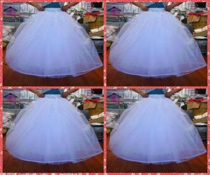 Moins cher en stock 2015 robe de bal sans cerceaux Crinoline jupons en organza de mariée pour robe de mariée jupe de mariage accessoires Slip Six1220241