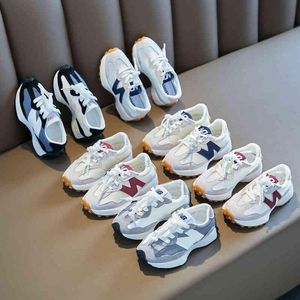 Chaussures de Sport de printemps pour enfants, baskets décontractées à petite taille pour garçons et filles, à la mode, taille 21 à 37, 2022