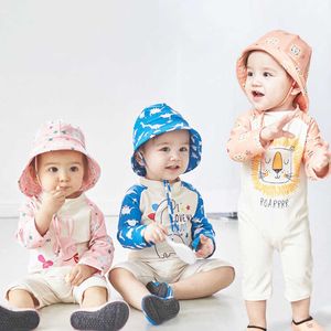 Maillots de bain pour enfants Maillot de bain bébé une pièce pour enfants avec protection solaire et séchage rapide modèle coréen pour garçons et filles mode de plage pour enfants nouveau 2022 P230509