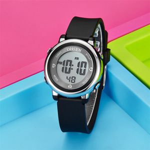 Montres pour enfants Montres pour enfants OHSEN 2023 Relogio Mode Enfants Sports Étanche LED Montre Numérique Filles Garçon Multifonction Fille Montre-Bracelet 230612