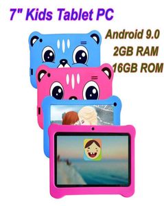 Tablettes d'enfants 7 pouces capacitifs Allwinner A50 Quad Core Android 90 Double appareil photo Tablet Tablet Real 2 Go Ram 16 Go Rom7111372