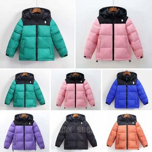 Manteau en duvet pour enfants Veste d'hiver Vêtements pour bébés Vêtements d'extérieur pour garçons Automne Enfants Vêtements d'extérieur à capuche Vêtements pour filles Épaissir garder au chaud Noël Casual Dres Protection contre le froid