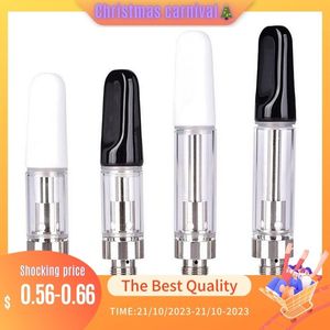 Chine Drop Shipping 510 Cartouche Vide Étiquette Blanche Jetable Vape 510 Vape Cartouche Sans Plomb Jetable Vape Stylo E Cigarettes Vape Chariots Réservoir D'emballage Atomzier