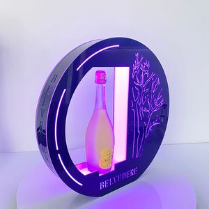Présentateur de bouteille d'oie grise éclairée par LED, fournisseur chinois pour boîte de nuit de fête