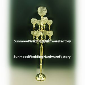 Pasarela de decoraciones de escenario de boda de china/pilar acrílico de cristal best00034