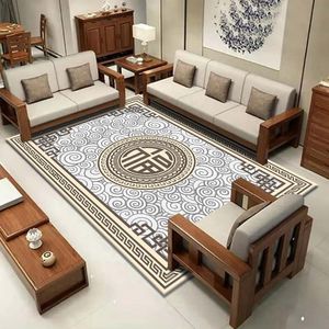 Tapis chinois pour salon décoration de la maison tapis chambre canapé Table basse tapis étude tapis de sol tapis de luxe