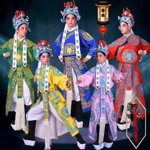 Robe de flèche à fleurs d'opéra chinois, vêtements d'arts martiaux de drame d'opéra de pékin, vêtements d'épée de généraux, gardes de scène, vêtements de jeu