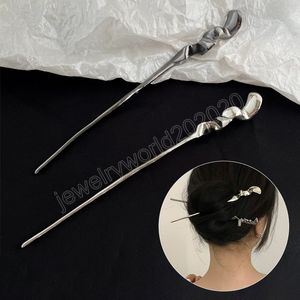Chinese Style Hair Sticks Vintage Chopstick Hairpins Women Hair Clip Pin Headwear Wedding Headdress Jewelry Accessories