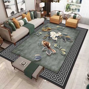 Mesa de sofá de decoración del hogar de estilo chino en la sala de estar alfombra de área grande dormitorio estudio salón cocina alfombra antideslizante HKD230901