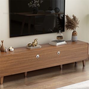 Gabinetes de televisión de madera de estilo chino para muebles de sala de estar