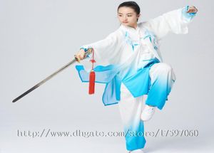 Tai Chi Vêtements Kungfu uniforme Taijiquan Garment Qigong tenue brodée Kimono pour femmes hommes fille garçon enfants adultes K2914765