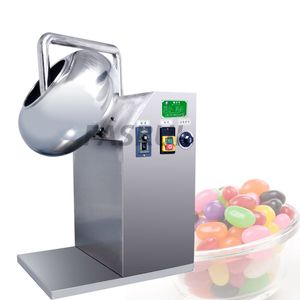 Máquina de recubrimiento de azúcar y caramelo de chocolate, recubridor de tabletas, fabricante de recubrimiento de galletas de caramelo