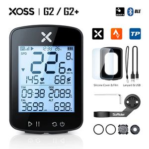 Version de choix Xoss G G2 G plus 2 vélo d'ordinateur GPS Génération GPS Cycling Wireless Speed Mometer Tracker Odomètre Road Mtb Bike Ant 240418