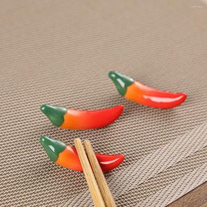 Chopsticks 1Pc Chinese Chopstick Kitchen Supplies Ceramic Crafts Holder Household Chilli