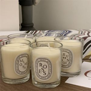 Juego de regalos de velas de Navidad, velas de perfume con fragancia aromática de lujo, recuerdos de fiesta de boda y cumpleaños, decoraciones para el hogar