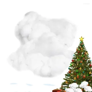 Décorations de Noël poudre de neige artificielle fausse fête coton flocons de neige fenêtres de la maison décoration arbre accessoires