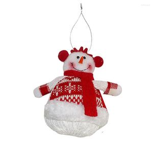 Adornos navideños Muñecos Papá Noel Adornos Decoración Figuritas Árbol Celebración Suministros Piezas Muñeco de nieve