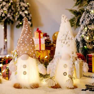 Décorations de Noël Gnome Poupée sans visage Joyeux pour la maison Ornement Noël Navidad Noel Cadeaux Année 2024 230905