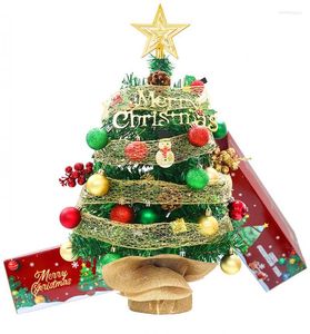 Décorations de Noël Led Light Tree Home Decoration Tabletop Pine Xmas Year Gifts Party