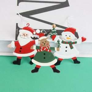 Adornos navideños Decoración colgante Pequeña pieza de hierro Suministros Lindo Arte Duradero Profesional