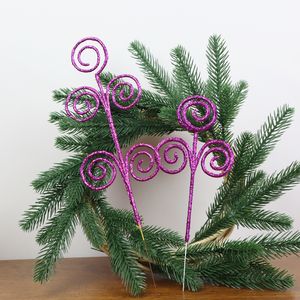 Decoraciones navideñas, polvo adhesivo suave, círculo de dulces, decoración para fiestas navideñas, arreglos escénicos, accesorios de tiro, accesorios para plantas